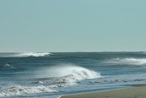 ocean waves. Ocean waves crashing on