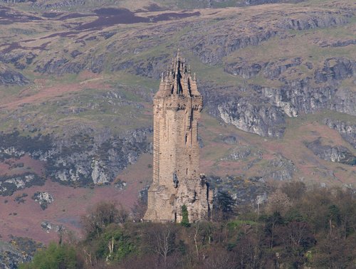 william wallace statue. They have a statue of William