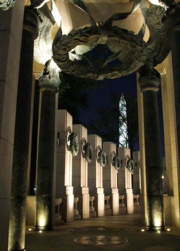 National World War II Memorial World War Ii Memorial Washington D.c. Dc. National World War II Memorial