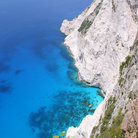 Picture - View from Kampi of the coast of Zakynthos.