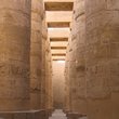 Huge columns of the Great Hypostle Hall at the Temple of Amun Karnak.