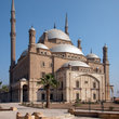 The Alabaster mosque in Cairo, one of the city's great landmarks. The Alabaster mosque in Cairo, one of the city's great landmarks.