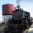 locomotive in Strasburg.