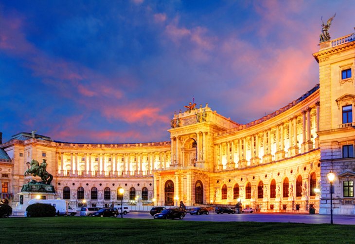 The Austrian National Library in the Hofburg Palace