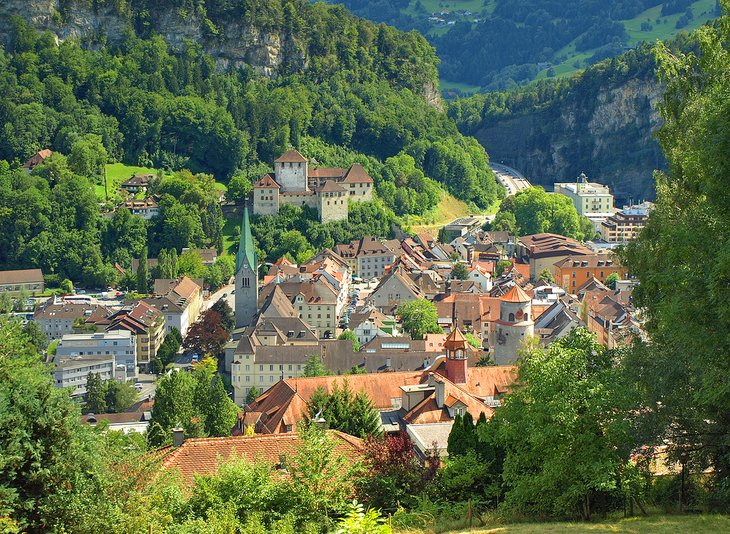 Feldkirch and Schattenburg Castle
