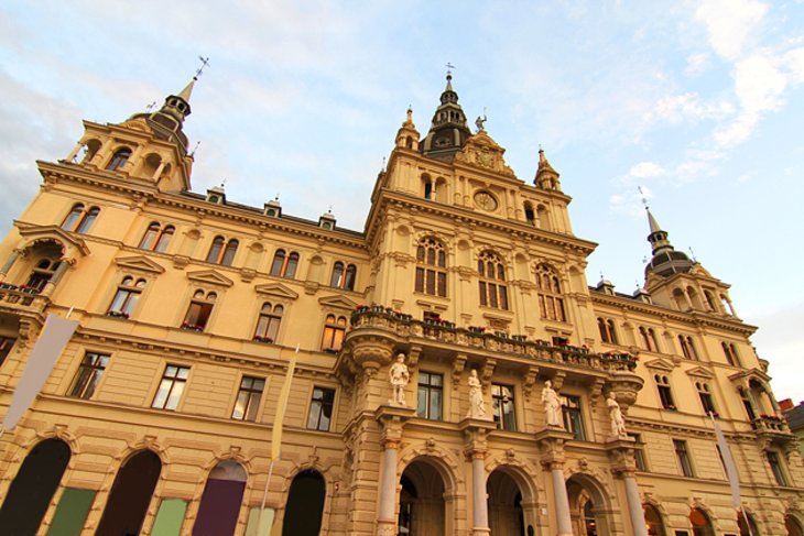 The Landhaus and Courtyard