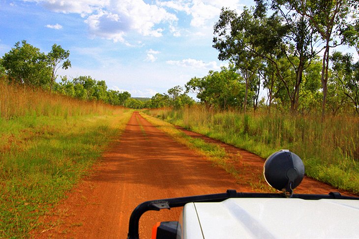Driving in Kakadu