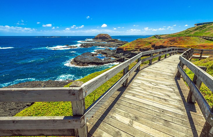 Phillip Island: Seaside boardwalk
