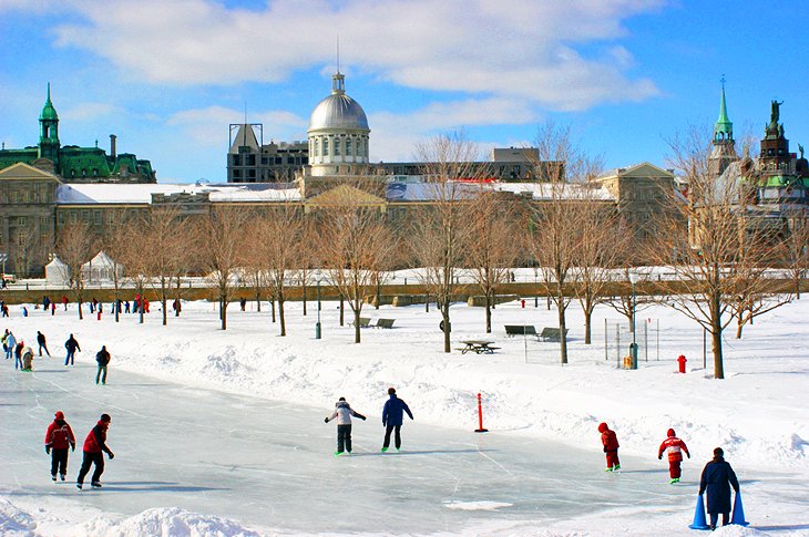 Skating Rink at the Old Port