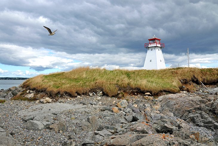 The Lighthouses of Isle Madame