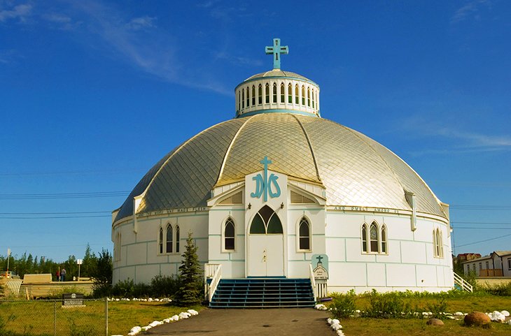 Famous igloo-shaped church
