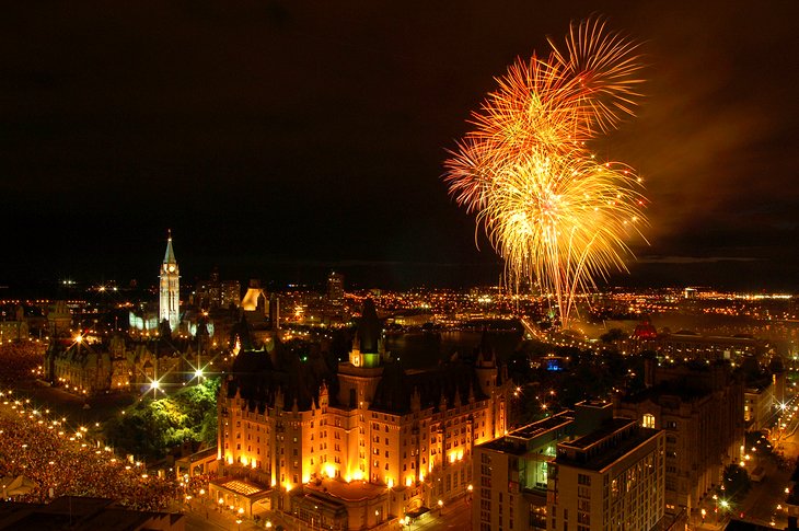 Canada Day fireworks