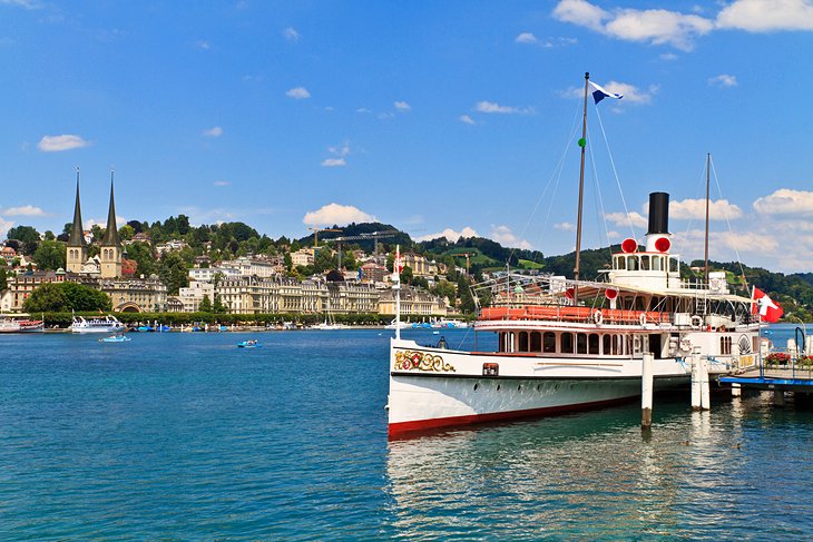 Exploring Lake Lucerne by Boat