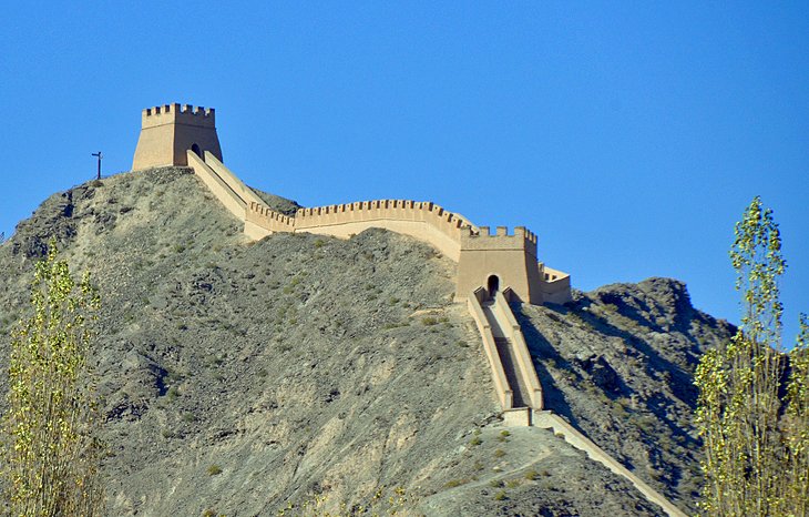 Great Wall in Jiayuguan Pass
