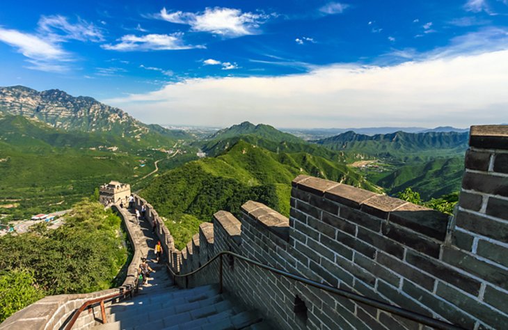 Badaling Pass and the Great Wall of China at Mutianyu