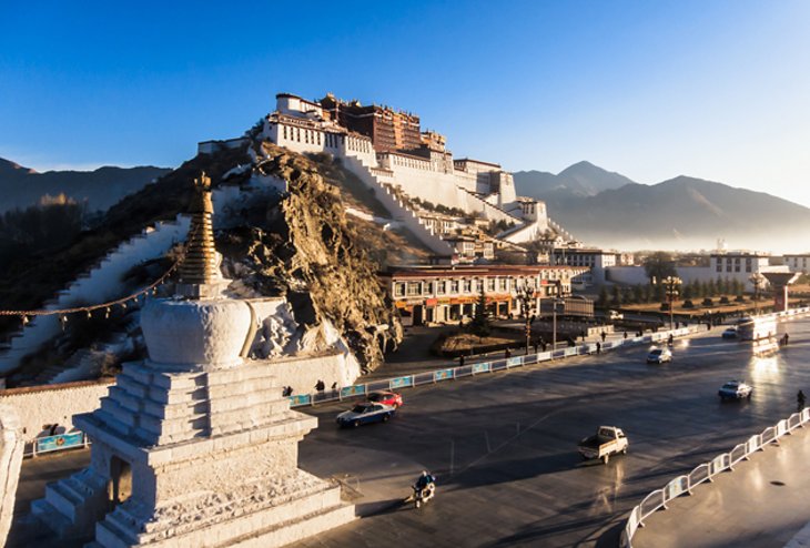 کاخ Potala، تبت