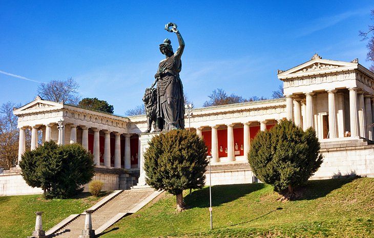 The Bavaria Statue and the Hall of Fame