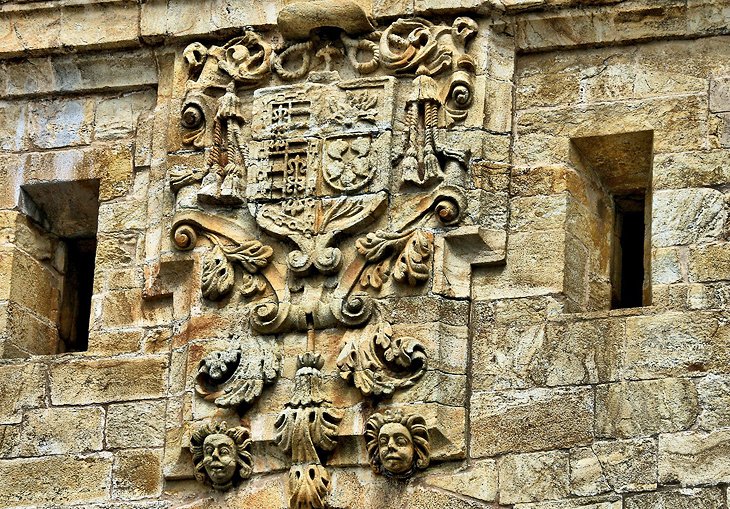 Detail of Cathedral of La Asuncion, Mondonedo