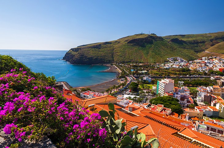 laya de Santiago, Gomera