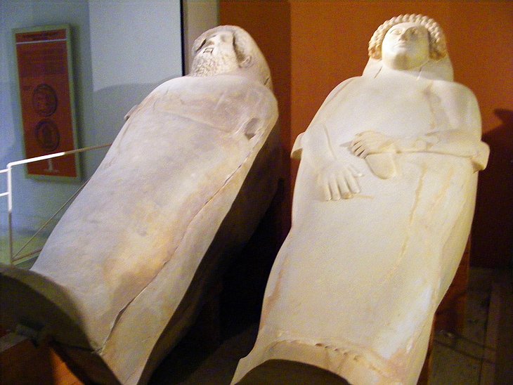 Sarcophagus In Cadiz's Museum