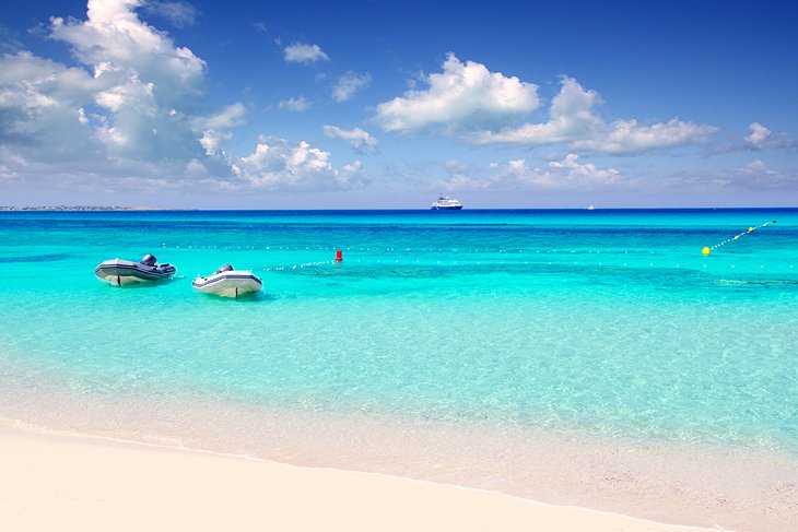 Beautiful Beaches on Formentera Island