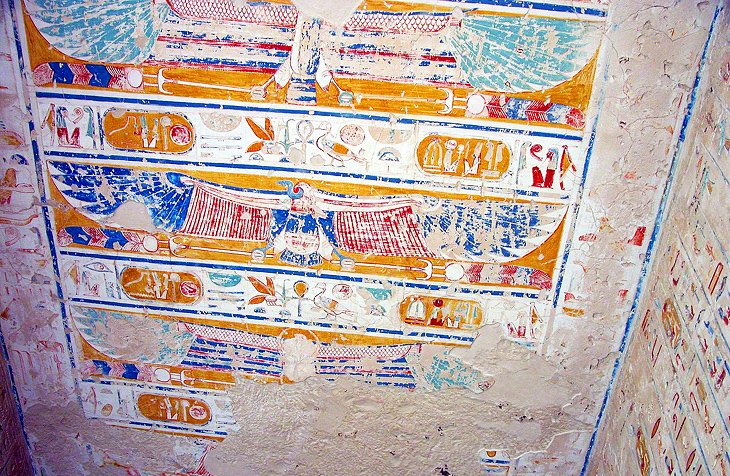 Ceiling in Tomb of Ramses IV