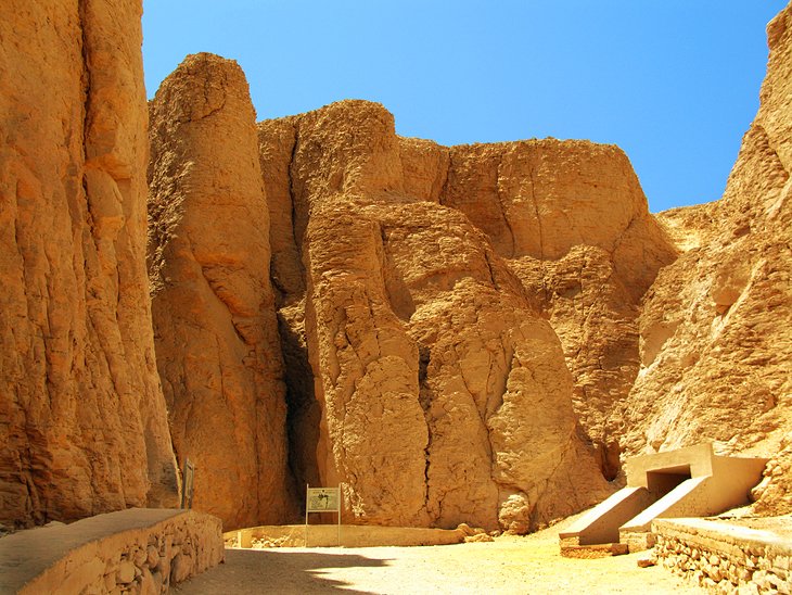 Landscape of Valley of the Kings