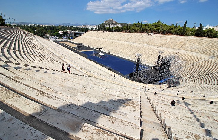 ورزشگاه Panathenaic و ورزشگاه المپیک