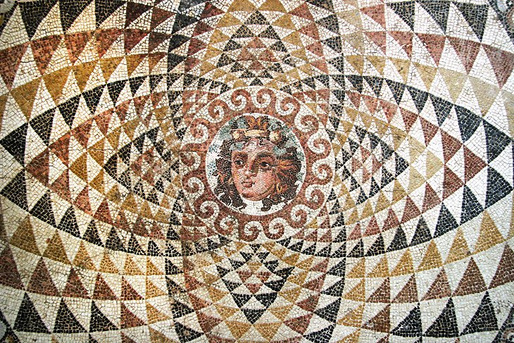 Mosaic Floor of a Roman Villa in Corinth
