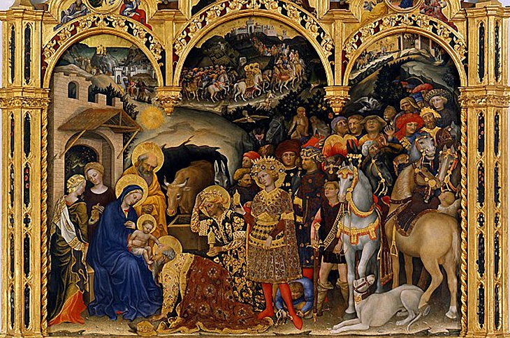 Gentile da Fabriano's Adoration of the Magi