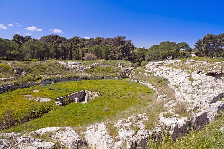 Roman Amphitheater and Altar of Hiero II