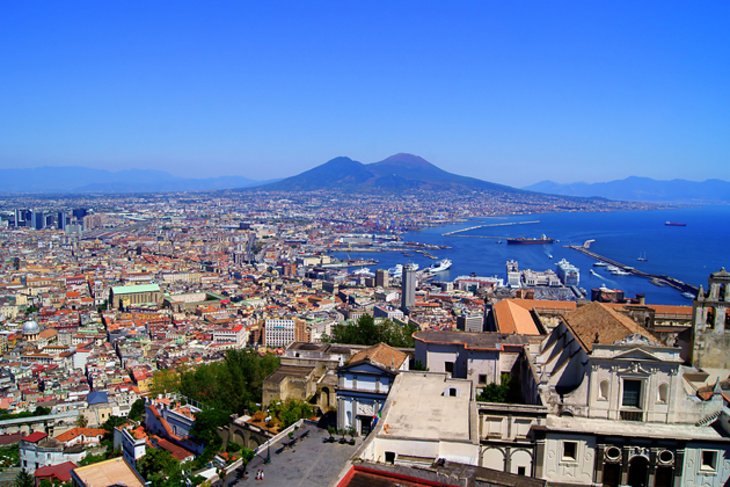 Naples and its harbor