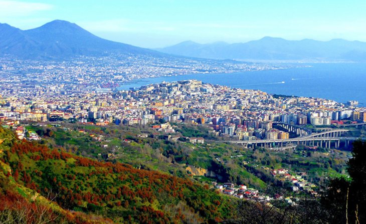 View of Naples from Camaldoli