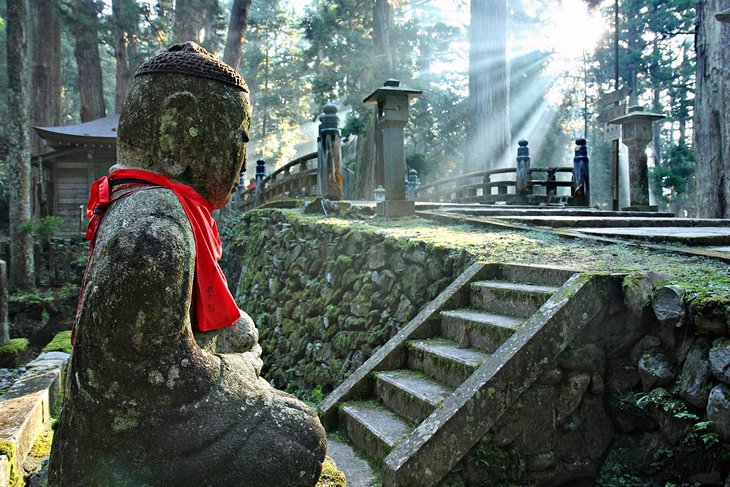 Okunoin Buddhist Cemetery at Mount Koya