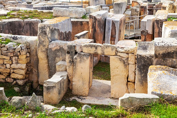 معبد حجر قیم، جزیره مالت: سایت مگالیتیک ماقبل تاریخ