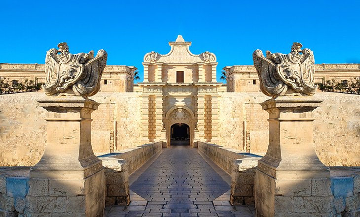 Medieval walled city of Mdina
