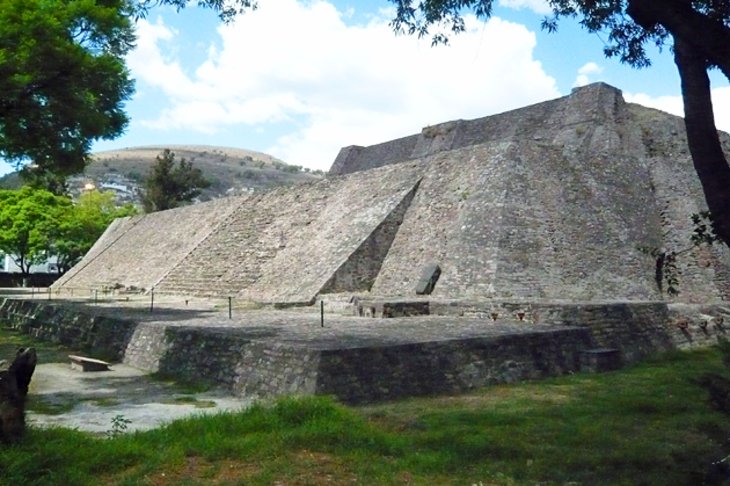 The Aztec Pyramid of Tenayuca