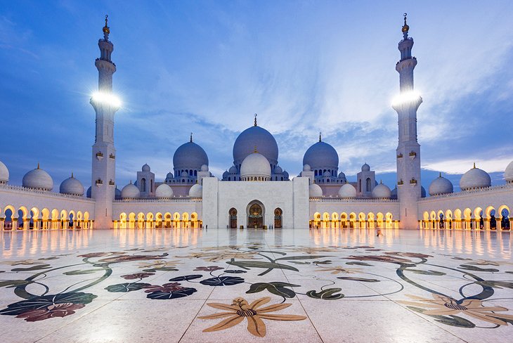 مسجد شیخ زاید، ابوظبی