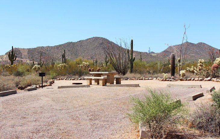 Usery Mountain County Park Campground