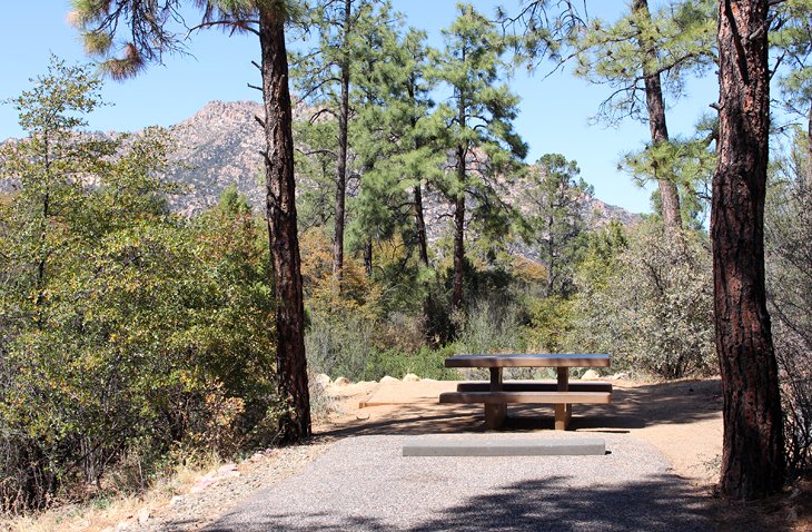 Yavapai Campground at Granite Basin