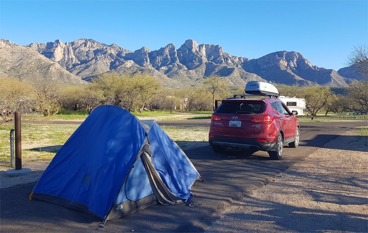 Catalina State Park, Campground A