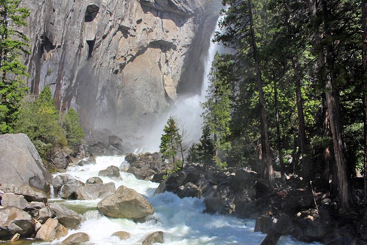 Base of Yosemite Falls