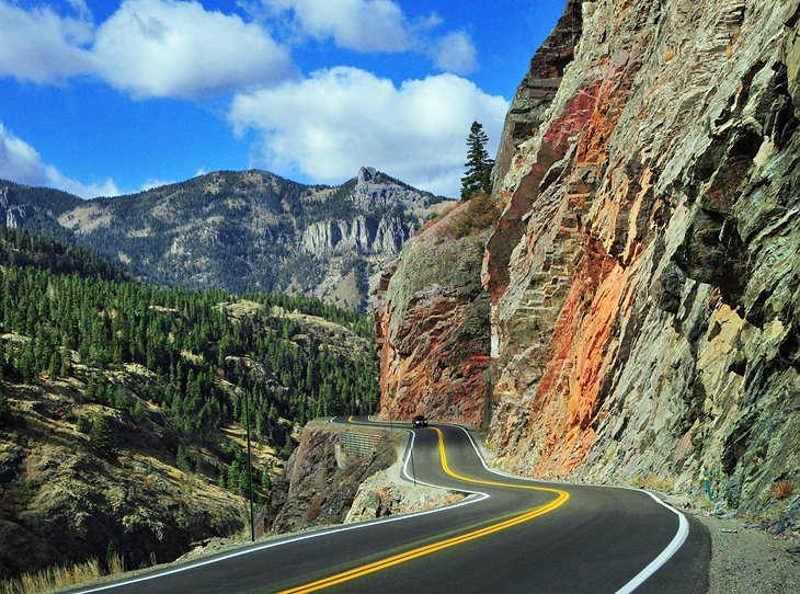 San Juan Skyway Scenic Byway and the Million Dollar Highway