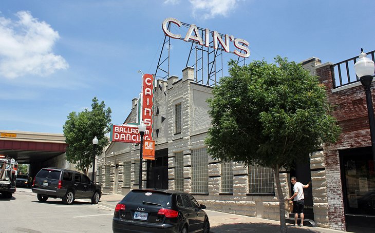 Cain's Ballroom in the Tulsa Arts District