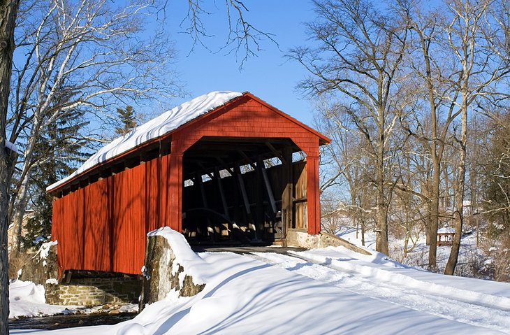Covered bridge in Lancaster County