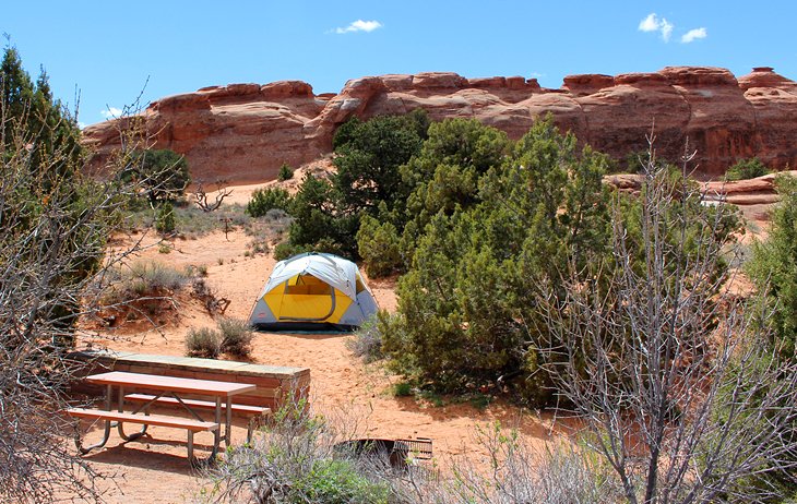 Arches National Park, Devils Garden Campground