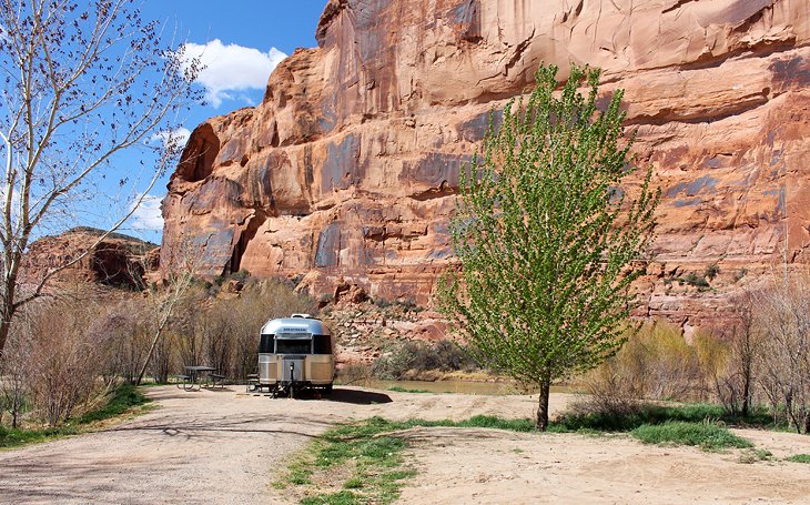 Campgrounds along the Colorado River