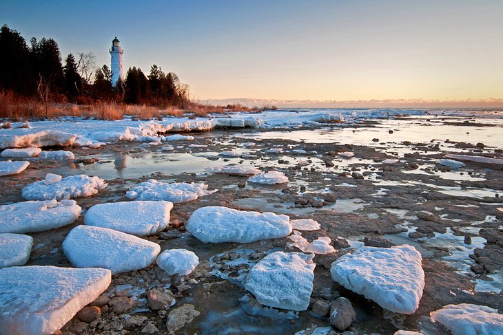 Canal Island Lighthouse, Door County 