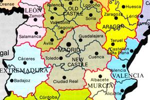 Spain Historical Regions