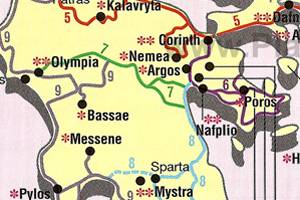 Suggested Routes in Greece